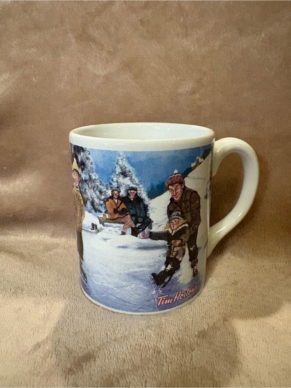 2003 Tim Hortons Skating Pond Limited Edition Collector Mug Series #003